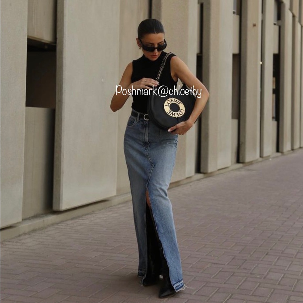 Zara DENIM SKIRT TRF - Picture 12 of 16